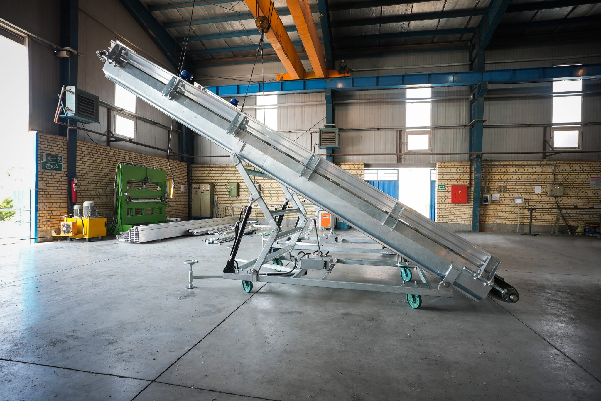 Emptying Conveyor Main View