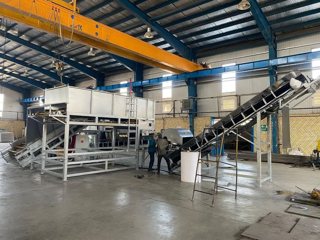 MIXING LINE MACHINE2 — Phase I composting equipment