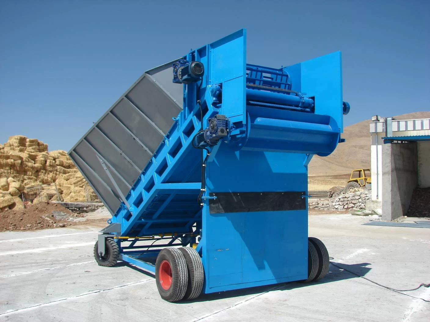 Movable Mixer Machine